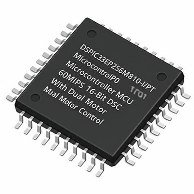DSPIC33EP256MU810-I/PT মাইক্রোকন্ট্রোলার MCU 60MIPS 16-বিট ডিএসসি ডুয়াল মোটর কন্ট্রোল সহ