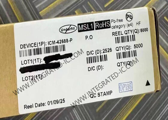 ইন্টিগ্রেটেড সার্কিট চিপ ICM-42688-P উচ্চ নির্ভুলতা 6 অক্ষ সেন্সর আউটপুট LGA14