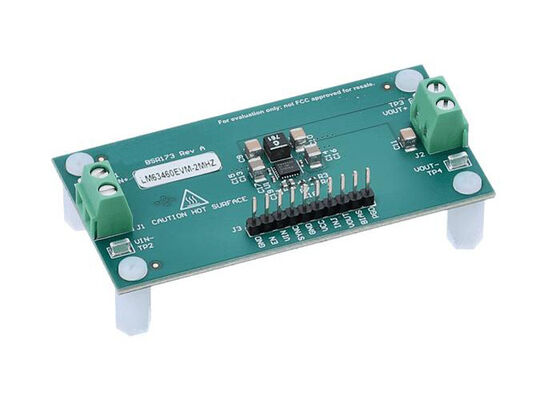 LM63460EVM-2MHZ এম্বেডেড সলিউশনস মূল্যায়ন মডিউল LM63460-Q1 সিঙ্ক্রোনাস স্টেপ-ডাউন কনভার্টারের জন্য