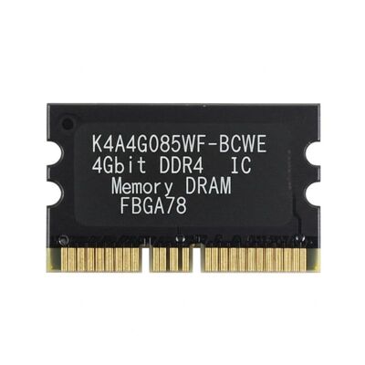 K4A4G085WF-BCWE FBGA78 প্যাকেজে 3200Mbps গতি সহ 4Gbit DDR4 DRAM মেমরি চিপ
