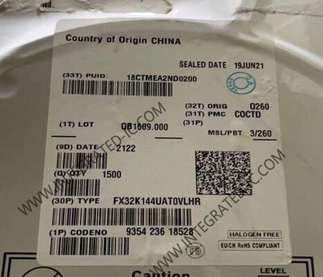 অটোমোটিভ অ্যাপ্লিকেশনগুলির জন্য 112MHz এআরএম কর্টেক্স-এম 4 এফ কোর সহ FX32K144UAT0VLHR 32-বিট মাইক্রোকন্ট্রোলার এমসিইউ (2.7V-5.5V)