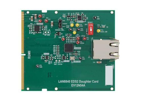 EV12N54A এমবেডেড সলিউশন LAN8840 EDS2 ইথারনেট PHY ট্রান্সিভার কন্যা কার্ড