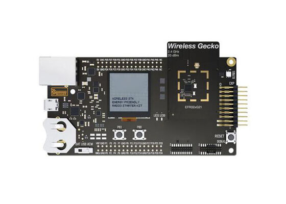 SLWSTK6023A এম্বেডেড সলিউশনস EFR32xG21 2.4GHz ওয়্যারলেস মূল্যায়ন বোর্ড