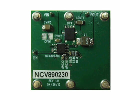 NV890230PDR2GEVB এম্বেডেড সলিউশনস ২MHz ২A ৩.৩V DC/DC স্টেপ ডাউন মূল্যায়ন বোর্ড