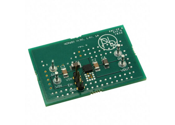 NCP692MN25T2GEVB এম্বেডেড সলিউশনস ১-চ্যানেল ৬V ১A লিনিয়ার ভোল্টেজ রেগুলেটর মূল্যায়ন বোর্ড