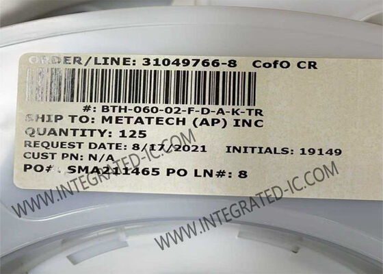 BTH-060-02-F-D-A-K-TR 120 অবস্থান বোর্ড থেকে বোর্ড সংযোগকারী 0.50 মিমি পিচ এবং সোনার যোগাযোগ ফিনিস সঙ্গে