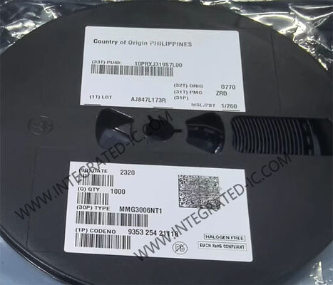 MMG3006NT1 ইন্টিগ্রেটেড সার্কিট চিপ 33 ডিবিএম ইনগ্যাপ এইচবিটি ব্রডব্যান্ড হাই লিনিয়ারিটি এম্প্লিফায়ার