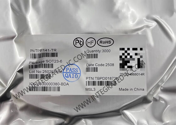 TPF141-TR ইন্টিগ্রেটেড সার্কিট চিপ ফুল-এইচডি 1080p ভিডিও ফিল্টার ড্রাইভার 6 তম অর্ডার বাটারওয়ার্থ ফিল্টার এবং কম শক্তি খরচ 11.5mA