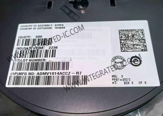 ADMV1014ACCZ ওয়্যারলেস কমিউনিকেশন মডিউল 24GHz থেকে 44GHz SiGe ওয়াইডব্যান্ড মাইক্রোওয়েভ ডাউনকনভার্টার