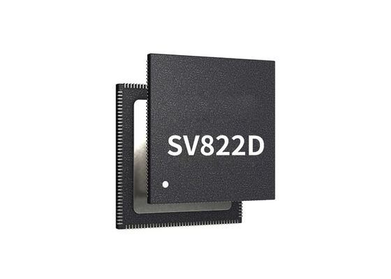 SV822D এআই প্রসেসর চিপ 0.5 টপস সাশ্রয়ী এআই এসওসি QFN128 এআই সিস্টেম-অন-চিপ