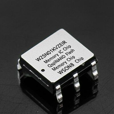 W25N01KVZEIR 1Gbit 104 MHz SPI - Quad I/O QspiNAND ফ্ল্যাশ মেমরি IC চিপ