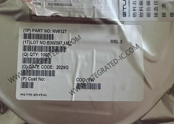 NV6127 GaN IC 650V 12A পাওয়ার ডিস্ট্রিবিউশন সুইচ, দ্রুত চার্জিং অ্যাপ্লিকেশনের জন্য 30-QFN প্যাকেজ সহ