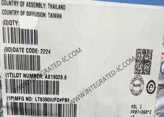 LT8390IUFD 60V 4 সুইচ বাক বুস্ট কন্ট্রোলার আইসি চিপ QFN28 প্যাকেজে