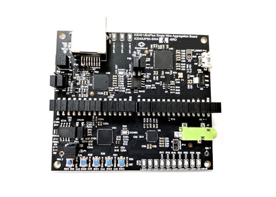 ICE40UP5K-SWA-EVN এম্বেডেড সলিউশনস iCE40 UltraPlus FPGA সিঙ্গেল-ওয়্যার অ্যাগ্রিগেশন মূল্যায়ন বোর্ড