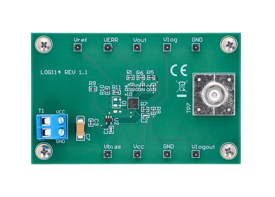 LOG114EVM এমবেডেড সলিউশন LOG114 হাই-স্পিড লোগারিথমিক এম্প্লিফায়ার মূল্যায়ন মডিউল