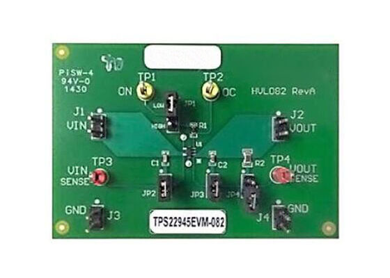 TPS22945EVM-082 এমবেডেড সলিউশন Evaluation Module For TPS22945 লোড সুইচ