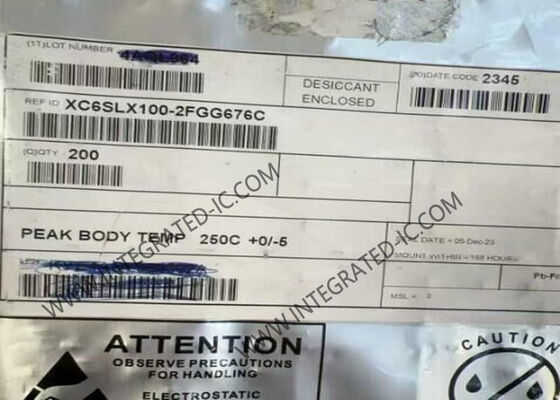 XC6SLX100-2FGG676C স্পার্টান 6 LX FPGA IC 480 I/O এবং 676-BGA প্যাকেজ সহ নিম্ন শক্তি অ্যাপ্লিকেশনের জন্য