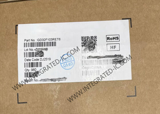 GD32F103RET6 108MHz আর্ম কর্টেক্স-এম 3 কোর 512KB ফ্ল্যাশ এবং 64KB SRAM সহ 32-বিট মাইক্রোকন্ট্রোলার এমসিইউ
