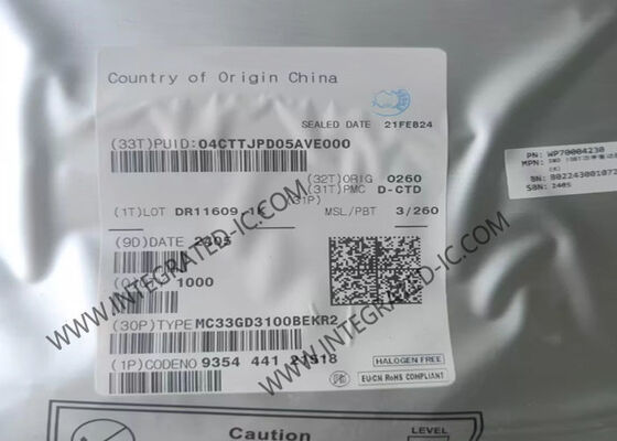 MC33GD3100BEKR2 ইন্টিগ্রেটেড সার্কিট চিপ সিঙ্গল চ্যানেল গেট ড্রাইভার 15A পিক আউটপুট এবং আইজিবিটি এবং সিআইসি পাওয়ার ডিভাইসের জন্য গ্যালভানিক বিচ্ছিন্নতা সহ