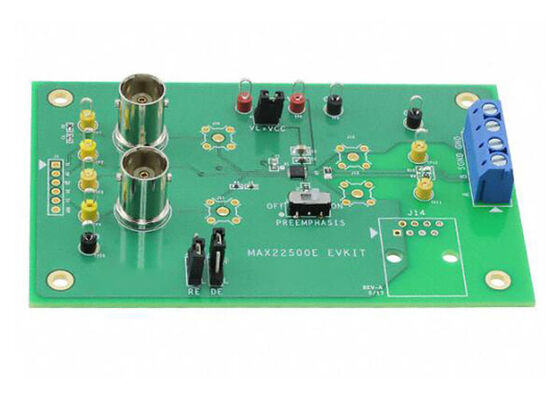 MAX22500EEVKIT এমবেডেড সলিউশন MAX22500E হাই স্পিড আরএস-৪৮৫/আরএস-৪২২ ট্রান্সিভার ইভাল্যুয়েশন বোর্ড