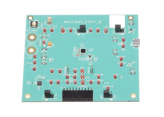 MAX77840EVKIT এম্বেডেড সলিউশনস MAX77840 3.15A সুইচ মোড চার্জার মূল্যায়ন বোর্ড