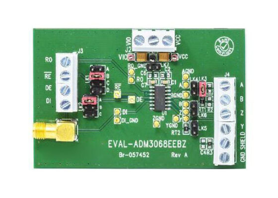 EVAL-ADM3068EEBZ এমবেডেড সলিউশন ADM3068E RS-485 ট্রান্সিভার মূল্যায়ন বোর্ড