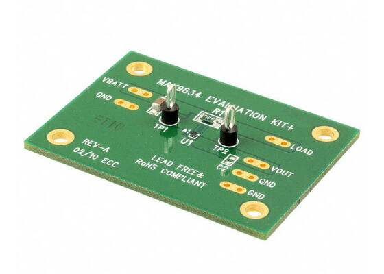 MAX9634EVKIT এম্বেডেড সলিউশনস ১.১uA সিঙ্গেল চ্যানেল কারেন্ট সেন্স এমপ্লিফায়ার মূল্যায়ন বোর্ড