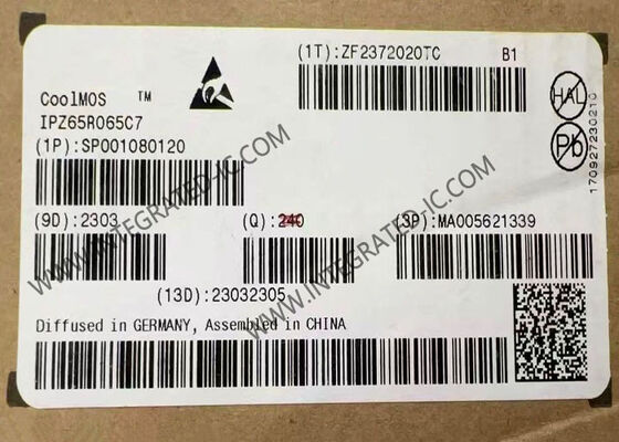 IPZ65R065C7 650V N-চ্যানেল পাওয়ার MOSFET ট্রানজিস্টর ইন্টিগ্রেটেড সার্কিট চিপ