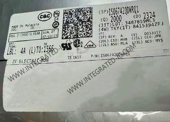 ISO6742QDWRQ1 কোয়াড চ্যানেল ডিজিটাল আইসোলেটর SOIC16 ইন্টিগ্রেটেড সার্কিট চিপ