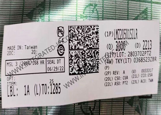 LMZ20501SILR ইন্টিগ্রেটেড সার্কিট চিপ ন্যানো মডিউল নিয়ন্ত্রক 1A আউটপুট বর্তমান 2.7V থেকে 5.5V ইনপুট ভোল্টেজ এবং উচ্চ ঘনত্ব নকশা