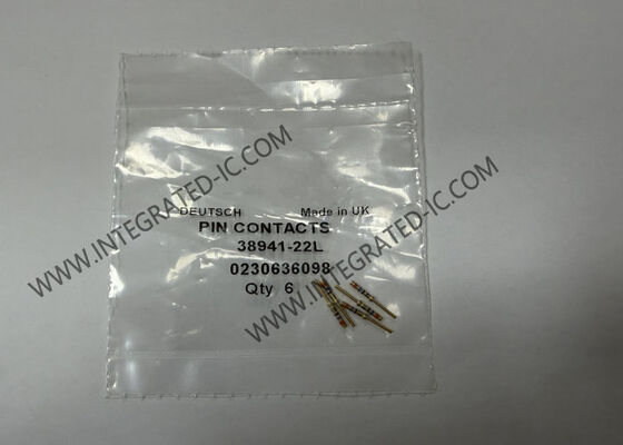 38941-22L DEUTSCH সংযোজক টার্মিনাল ২৮ ∙ ২২এডব্লিউজি ৫এ নামমাত্র বর্তমান গোল্ড প্ল্যাটেড সার্কুলার সংযোগকারী