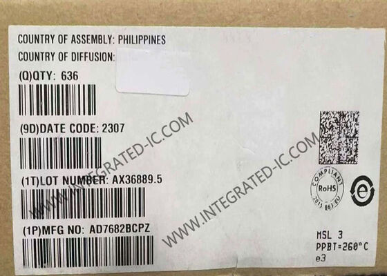 AD7682BCPZ 16-বিট 4-চ্যানেল 250 kSPS PulSAR ADC ইন্টিগ্রেটেড সার্কিট চিপ LFCSP-20 প্যাকেজে