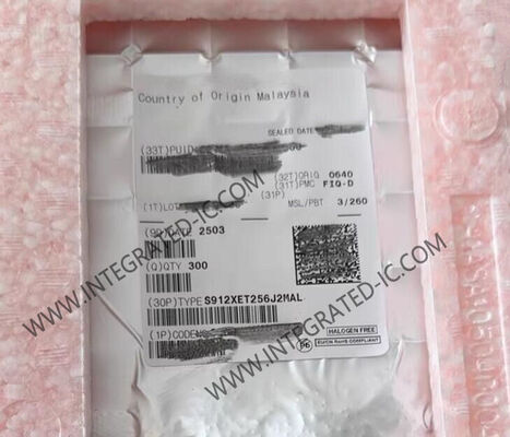 S912XET256W1MAL 50MHz 16-বিট HCS12X মাইক্রোকন্ট্রোলার MCU 256KB ফ্ল্যাশ এবং AEC-Q100 সম্মতি সহ