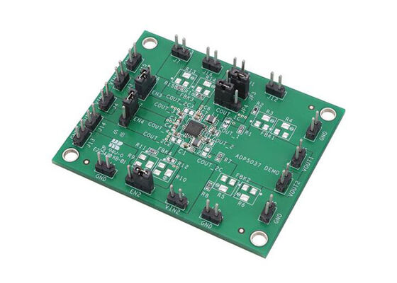 ADP5037CP-EVALZ এমবেডেড সলিউশন ADP5037 মাইক্রো পাওয়ার ম্যানেজমেন্ট ইউনিট মূল্যায়ন বোর্ড