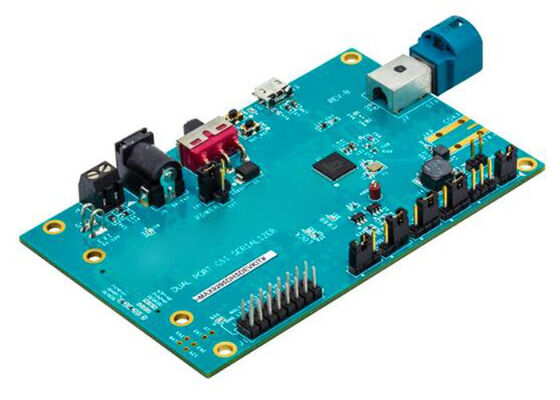 MAX9295DHSDEVKIT এমবেডেড সলিউশন MAX9295D কোএক্স/এইচএসডি সিরিয়ালাইজারের মূল্যায়ন কিট