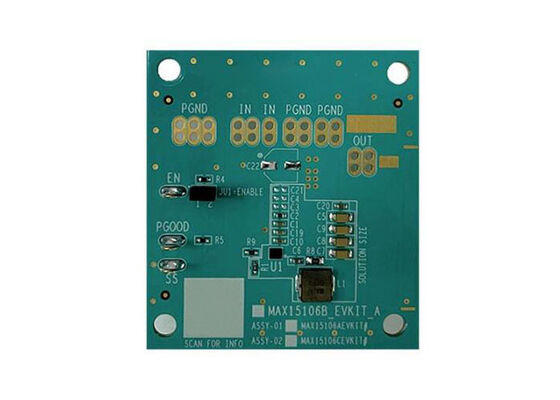 MAX15106BEVKIT এমবেডেড সলিউশন MAX15106 6A স্টেপ-ডাউন রেগুলেটর মূল্যায়ন কিট