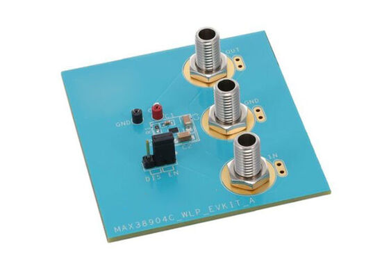MAX38904CEVK এমবেডেড সলিউশনস MAX38904C কম গোলমাল এলডিও লিনিয়ার রেগুলেটর মূল্যায়ন বোর্ড