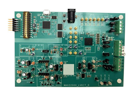 MAX22000EVKIT এমবেডেড সলিউশন MAX22000 ইন্ডাস্ট্রিয়াল কনফিগারযোগ্য অ্যানালগ আই/ও মূল্যায়ন বোর্ড