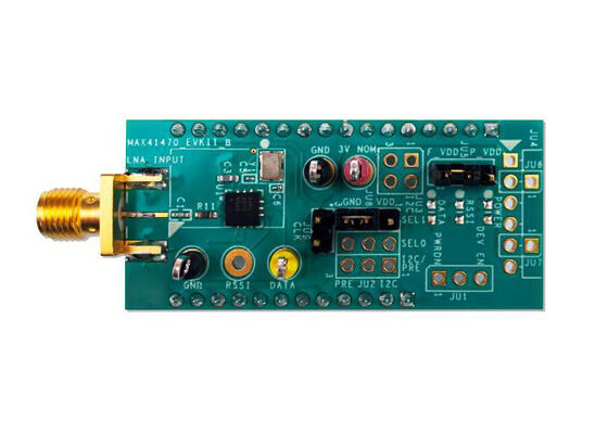 MAX41474EVK এমবেডেড সলিউশন MAX4147X VHF/UHF Sub-GHz ISM/SRD রিসিভার Evaluation Kit