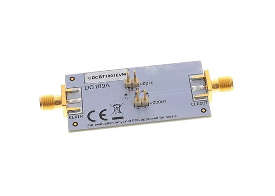 CDCBT1001EVM এমবেডেড সলিউশন 1.2V থেকে 1.8V সরবরাহ ঘড়ি বাফার টাইমিং মূল্যায়ন বোর্ড