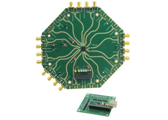 EK1HMC7043LP7F এমবেডেড সলিউশন Evaluation Board For HMC7043LP7FE 14-Output Fanout Buffer