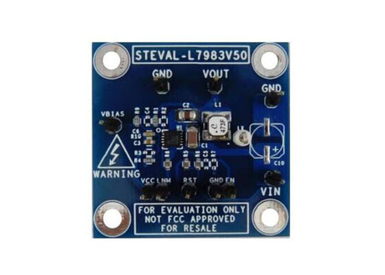 STEVAL-L7983V50 এমবেডেড সলিউশনস L7983PU50R স্টেপ ডাউন ডিসি/ডিসি কনভার্টার মূল্যায়ন বোর্ড