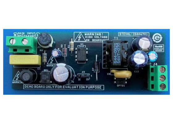 STEVAL-ISA062V1 এমবেডেড সলিউশন VIPER17 6W SMPS প্রদর্শন বোর্ড