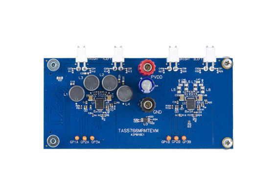 TAS5766MRMTEVM এমবেডেড সলিউশন TAS5766M 2-চ্যানেল ক্লাস ডি অডিও এম্প্লিফায়ার মূল্যায়ন বোর্ড