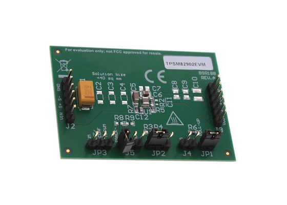 TPSM82902EVM এমবেডেড সলিউশন 3V থেকে 17V স্টেপ-ডাউন ডিসি/ডিসি কনভার্টার Evaluation Board