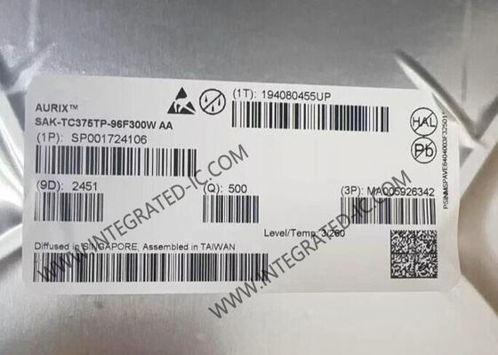 SAK-TC375TP-96F300W AA 32 বিট ট্রাই-কোর ফ্ল্যাশ মাইক্রোকন্ট্রোলার এমসিইউ 300MHz গতি 6MB ফ্ল্যাশ এবং 1.1MB SRAM সহ