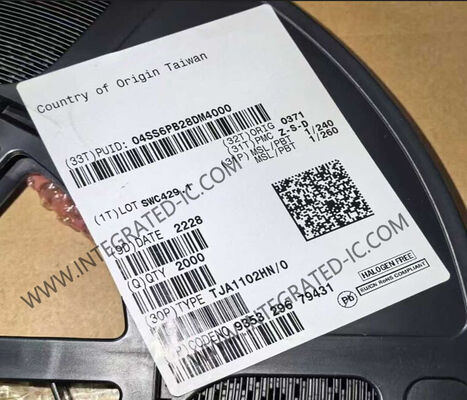 TJA1102HN ইথারনেট আইসি 100Mbps ডুয়াল পোর্ট ইথারনেট PHY ট্রান্সিভার VFQFN56 প্যাকেজে