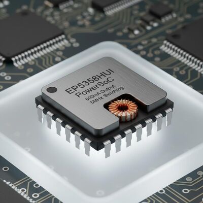 EP5358HUI ইন্টিগ্রেটেড সার্কিট চিপ PowerSoC 600mA আউটপুট বর্তমান 5 MHz সুইচিং ফ্রিকোয়েন্সি এবং ইন্টিগ্রেটেড ইন্ডাক্টর সহ