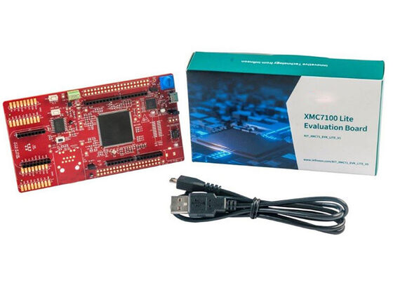 KIT-XMC71-EVK-LITE-V1 এমবেডেড সলিউশন XMC7000 ARM কর্টেক্স-M0+ MCU 32-বিট এমবেডেড ইভাল্যুয়েশন বোর্ড