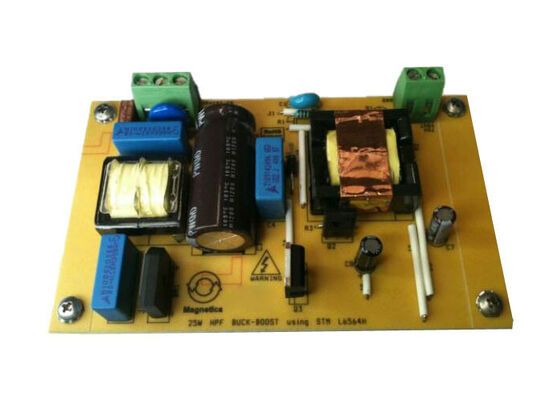 EVL6564H-25W-BB এমবেডেড সলিউশনস L6564H বাক-বুস্ট কনভার্টার ডেমোস্ট্রেশন বোর্ড